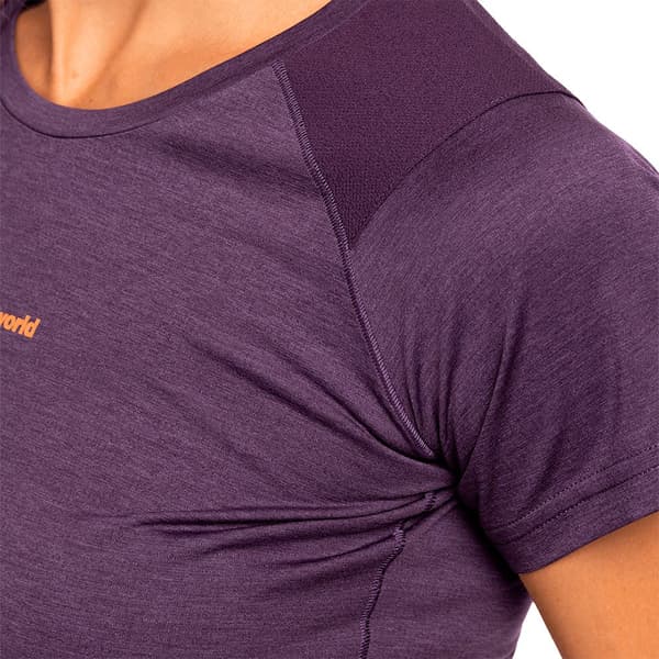 Trangoworld Trx2 Pro T-shirt Med Korta ärmar Lila L Kvinna