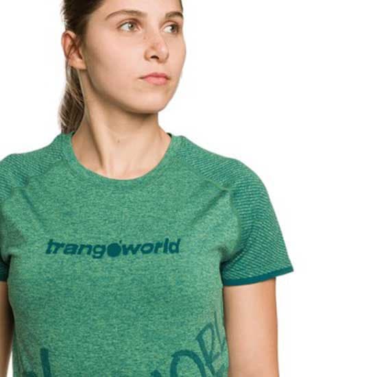 Trangoworld Visker T-shirt Med Korte ærmer Grøn L Kvinde