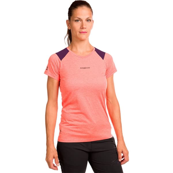 Trangoworld Trx2 Pro T-shirt Med Korte ærmer Orange XL Kvinde