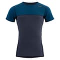Miniatyrbillede 1 af 2: Devold Of Norway Lauparen Merino 190 T-shirt Med Korte ærmer Blå S Mand