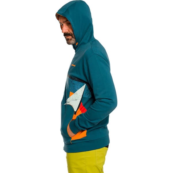 Trangoworld Bigz Sweatshirt Med Dragkedja Blå M Man