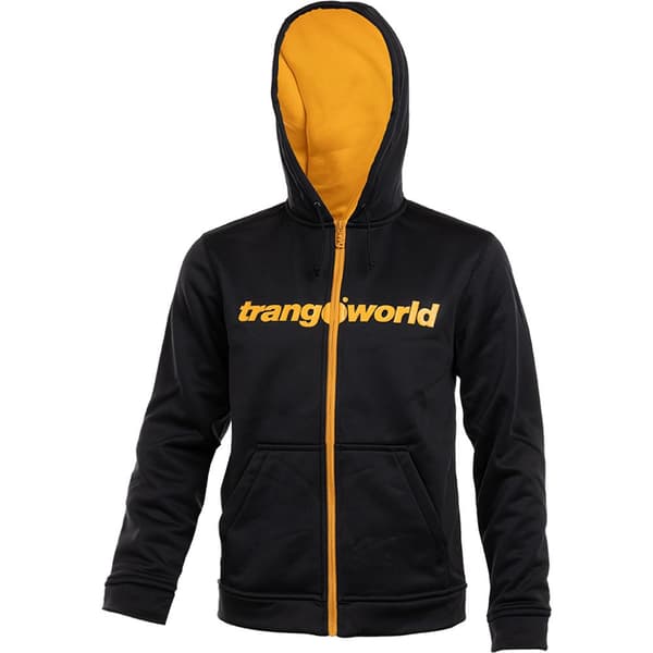 Trangoworld Oby Sweatshirt Med Lynlås Sort 16 Years Dreng