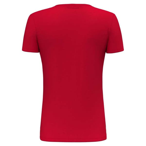 Salewa Solid Dry T-shirt Med Korta ärmar Röd 2XS Kvinna