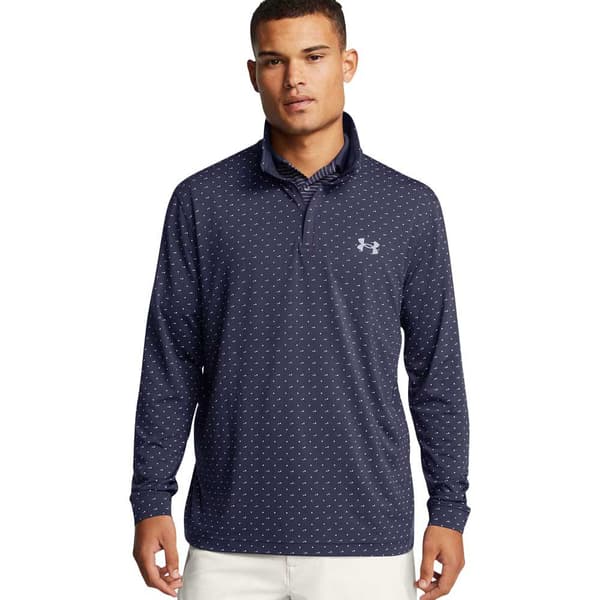 Under Armour Golf Playoff Printed Halv Lynlås Sweatshirt  XL