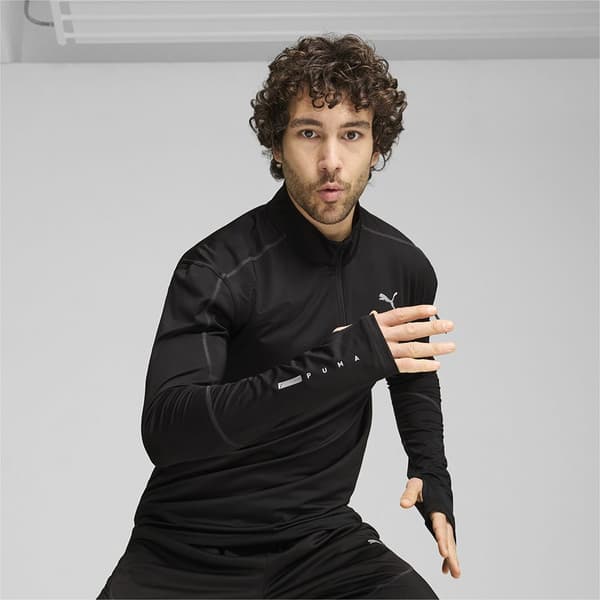 Puma Flex 1/4 T-shirt Med Lång ärm  S Man