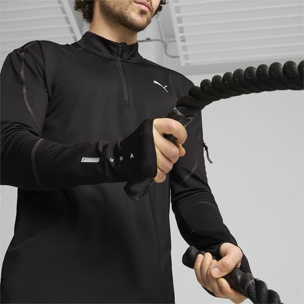 Puma Flex 1/4 T-shirt Med Lång ärm S Man