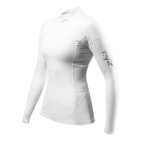 Zhik Eco Spandex T-shirt Med Lange ærmer Hvid XS Kvinde