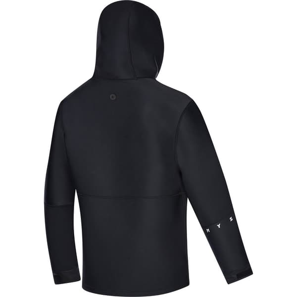 Mystic Voltage Sweat 3 Mm Tröja Med Huva Svart 2XL Man