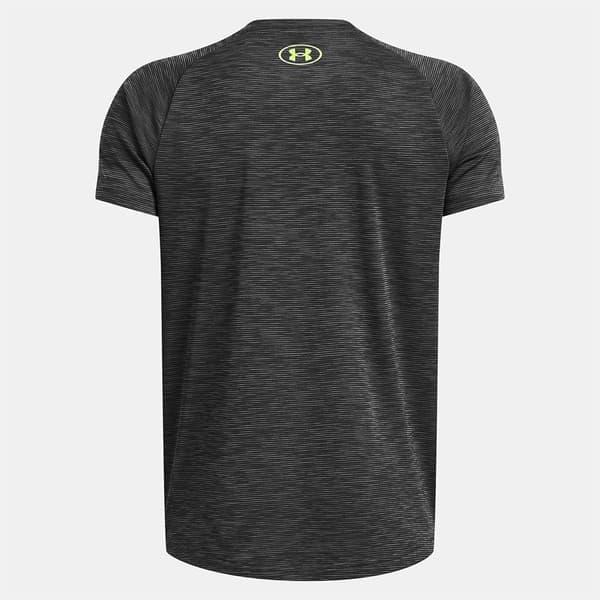 Under Armour Tech Textured T-shirt Med Korta ärmar Svart M Pojke