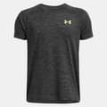 Miniatyrbild 1 av 2: Under Armour Tech Textured T-shirt Med Korta ärmar Svart XS Pojke