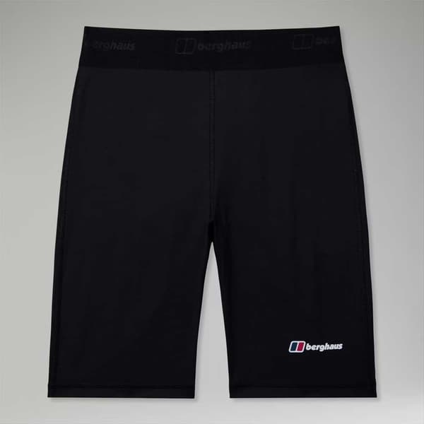 Berghaus Korte Leggings Sort 10 Kvinde