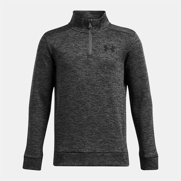 Under Armour Fleece Collegepaita Puolivetoketjulla Musta S