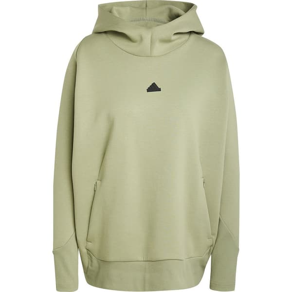 Adidas Z.n.e. Overhead Hættetrøje Grøn S / Regular Kvinde