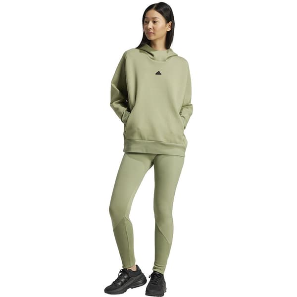 Adidas Z.n.e. Overhead Hættetrøje Grøn S / Regular Kvinde