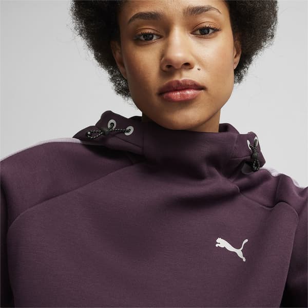 Puma Evostripe Hættetrøje Lilla L Kvinde
