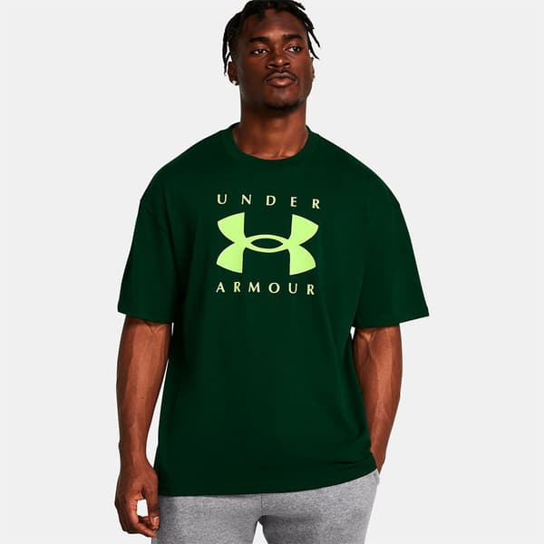 Under Armour Heavyweight Oversized Branded T-shirt Med Korta ärmar XL Man