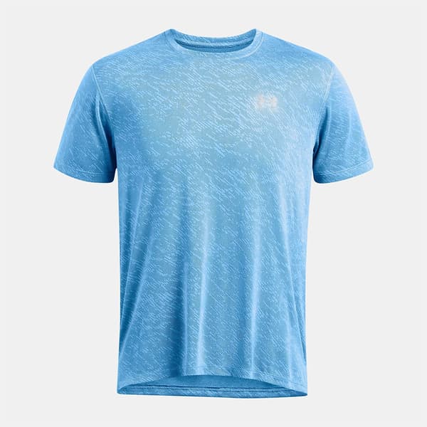 Under Armour Launch Camo T-shirt Med Korta ärmar Blå XS Man