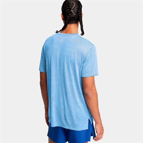 Under Armour Launch Camo T-shirt Med Korta ärmar Blå XS Man