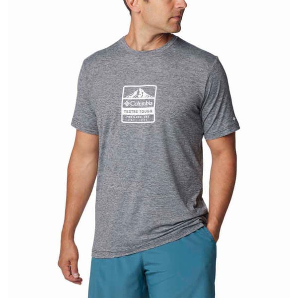 Columbia Kwick Hike™ T-shirt Med Korte ærmer Grå L Mand