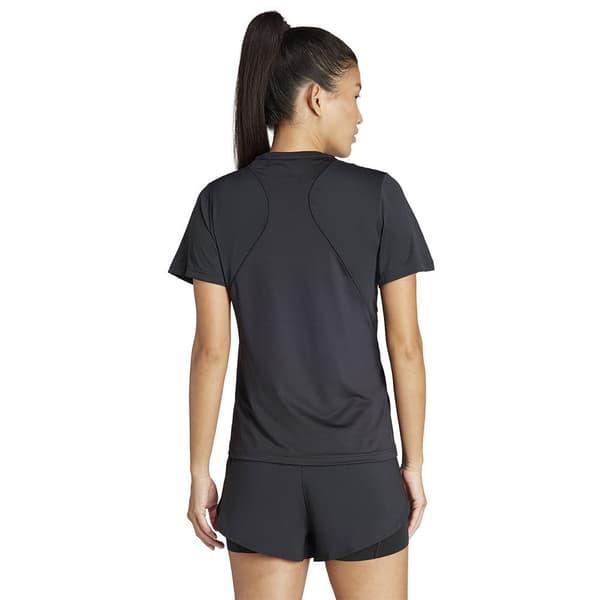 Adidas Wtr Designed For Training T-shirt Med Korta ärmar Svart 2XS Kvinna