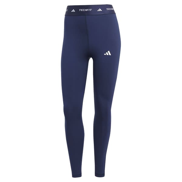 Adidas Techfit 7/8 Leggings Blå L Kvinna
