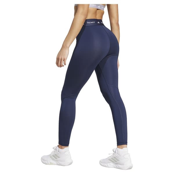 Adidas Techfit 7/8 Leggings Blå L Kvinna