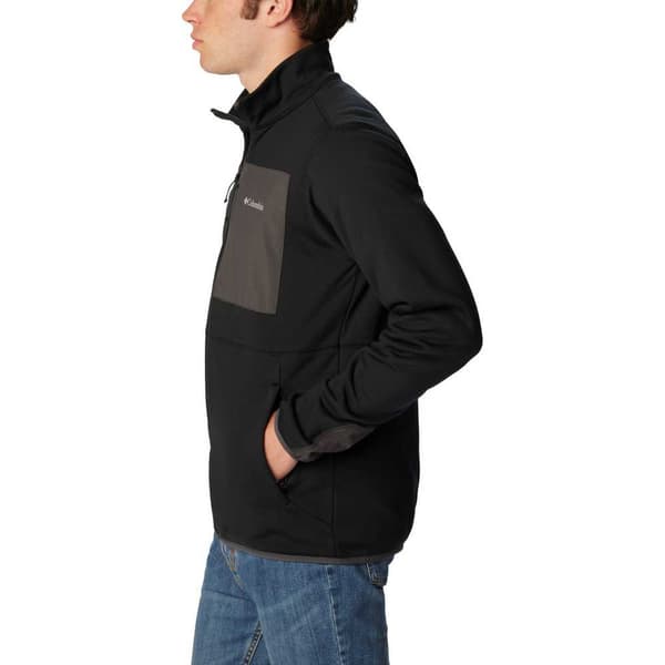 Columbia Hike™ Kokovetoketjullinen Collegepaita Musta S Mies