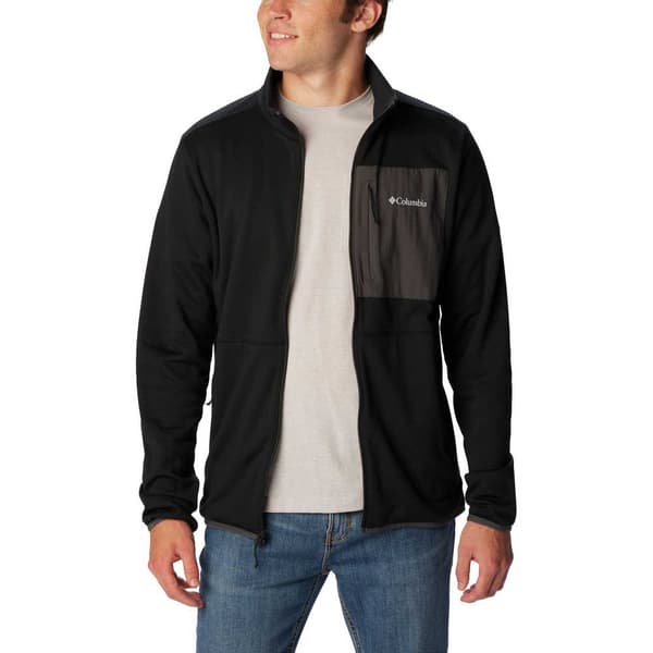 Columbia Hike™ Kokovetoketjullinen Collegepaita Musta S Mies