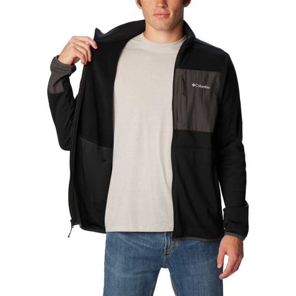 Columbia Hike™ Kokovetoketjullinen Collegepaita Musta S Mies