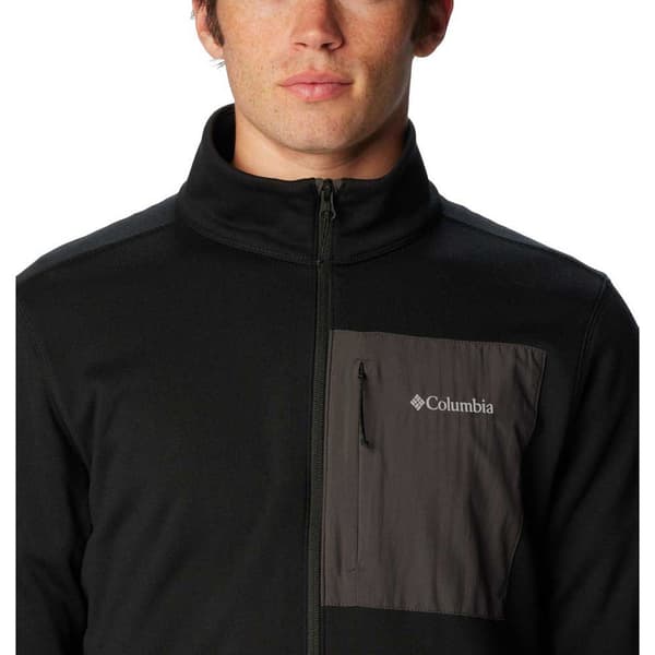 Columbia Hike™ Kokovetoketjullinen Collegepaita Musta S Mies