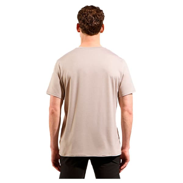 Odlo Ascent Sun Sea Mountains T-shirt Med Korta ärmar Beige L Man