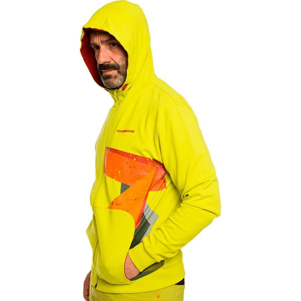 Trangoworld Bigz Sweatshirt Med Dragkedja Grönt L Man