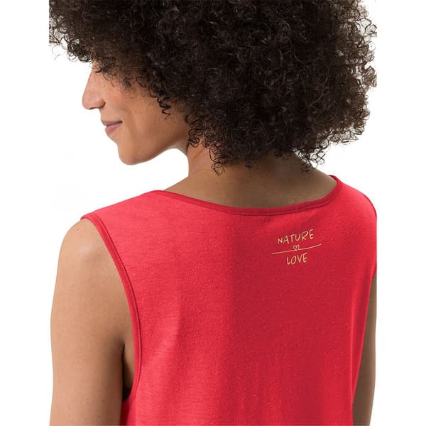 Vaude Neyland ärmlös T-shirt Röd 42 Kvinna