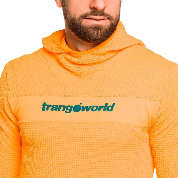 Trangoworld Tromso Tröja Med Huva Orange L Man