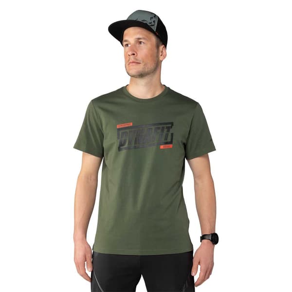 Dynafit Graphic T-shirt Med Korta ärmar Grönt L Man