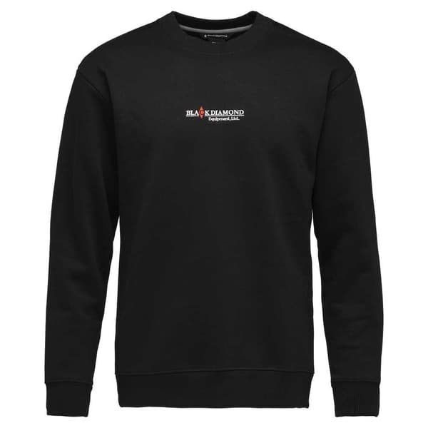 Black Diamond Heritage Wordmark Crewneck Huppari Musta L Mies
