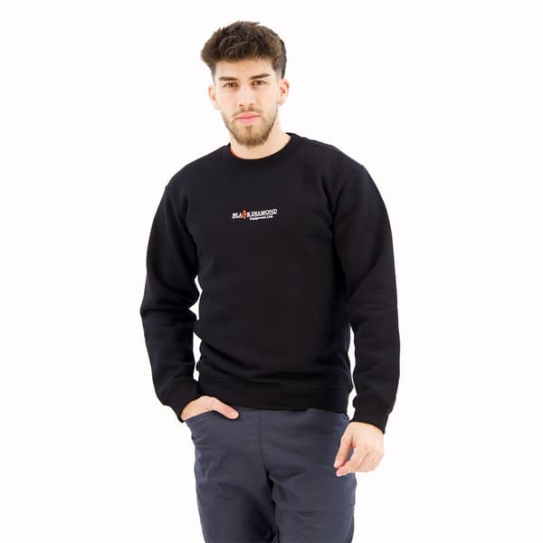 Black Diamond Heritage Wordmark Crewneck Huppari Musta L Mies