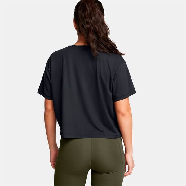 Under Armour Motion T-shirt Med Korte ærmer Sort S Kvinde