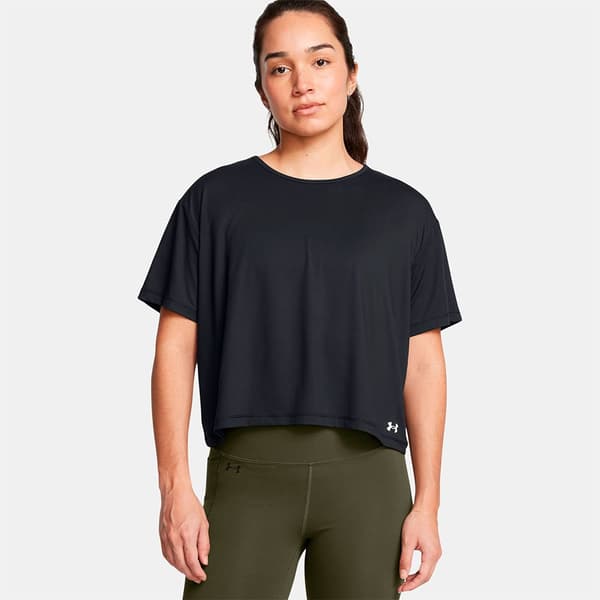 Under Armour Motion T-shirt Med Korte ærmer Sort S Kvinde