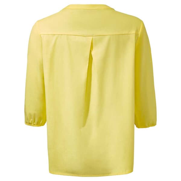 Vaude Skomer Ii T-shirt Med 3/4 ärm Gul 36 Kvinna