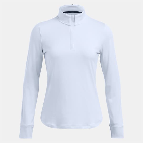 Under Armour Golf Playoff Tröja Med Halv Dragkedja Vit XS