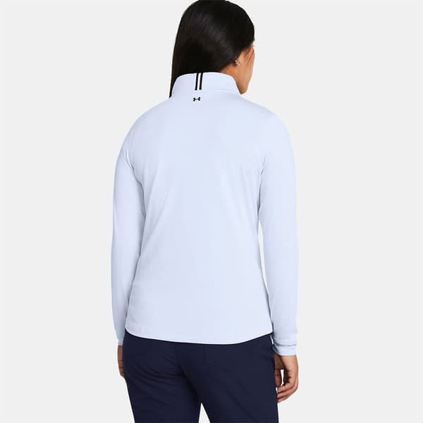 Under Armour Golf Playoff Tröja Med Halv Dragkedja Vit XS