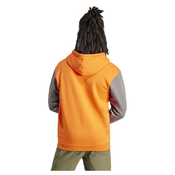 Adidas Mt L Logo Hættetrøje Orange L Mand