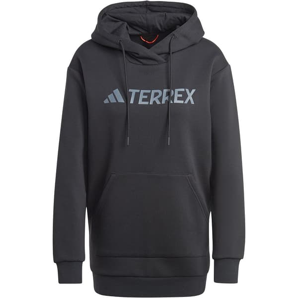 Adidas Terrex Multi Large Logo Tröja Med Huva Svart M Kvinna