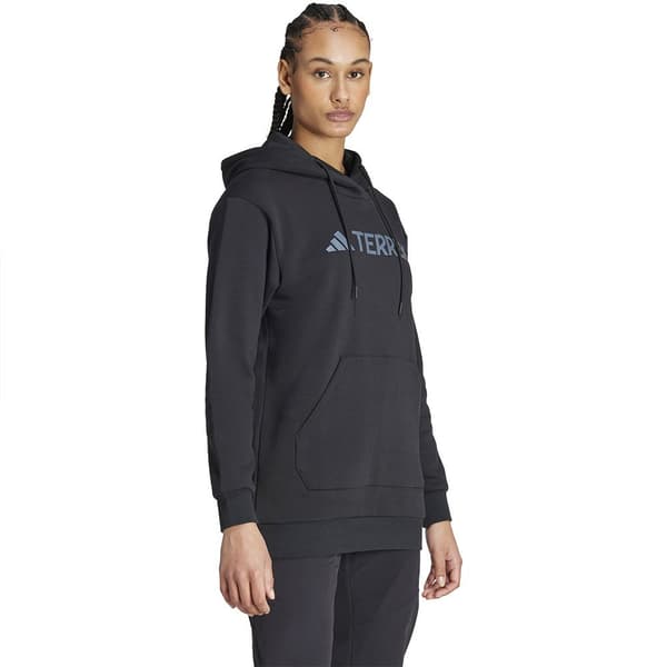 Adidas Terrex Multi Large Logo Tröja Med Huva Svart M Kvinna