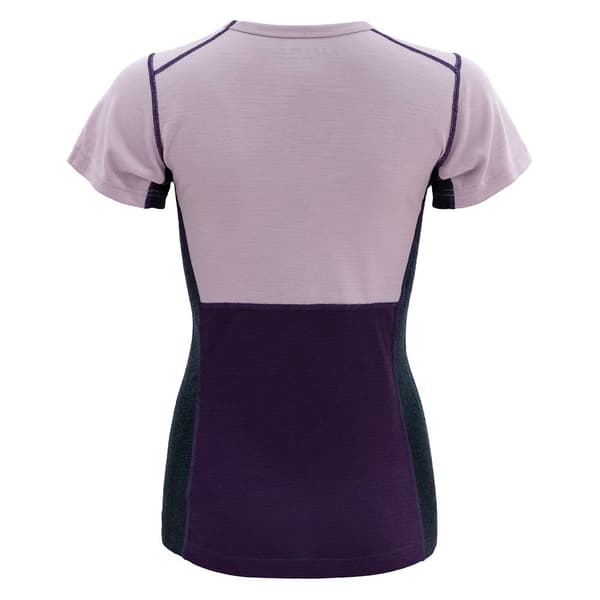Devold Of Norway Lauparen Merino 190 T-shirt Med Korta ärmar Lila,Rosa XS Kvinna