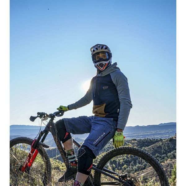 Jeanstrack Hill Tröja Med Huva Blå M Man