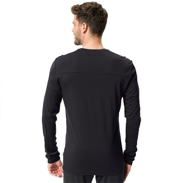Vaude Monviso T-shirt Med Lång ärm Svart 2XL Man