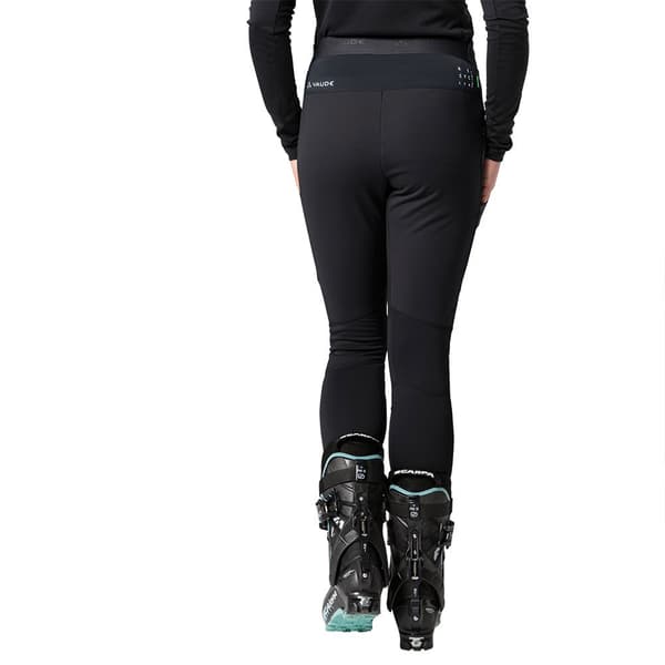 Vaude Larice Leggings Sort 40 / Regular Kvinde