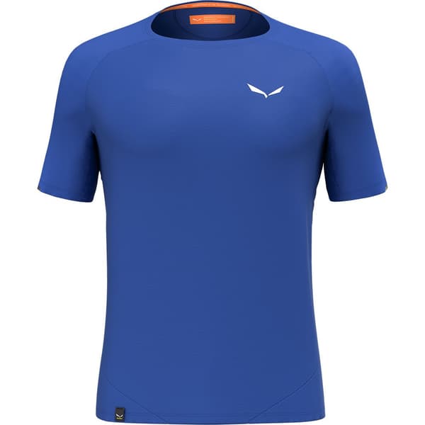 Salewa Pedroc Ptc Delta T-shirt Med Korte ærmer Blå S Mand